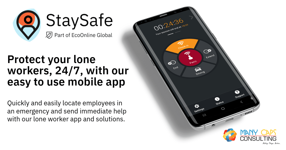 Lone Worker Protection Mobile App - StaySafe